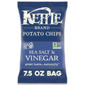 Croustilles Kettle Brand au Vinaigre de Sel de Mer, Sans Gluten, Sans OGM, Sac de 212 g