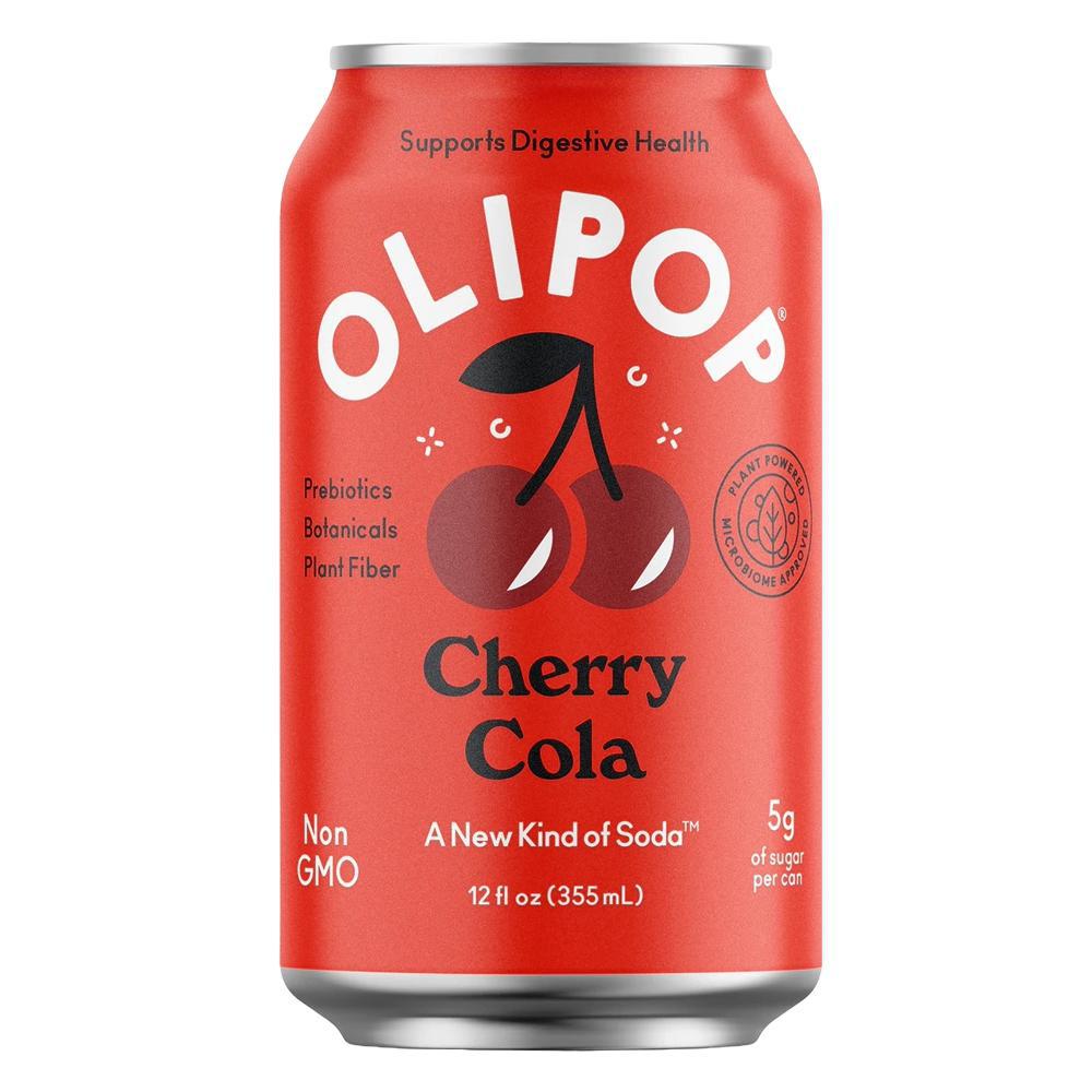 OLIPOP - Boisson gazeuse « Cherry Cola » (355 ml)