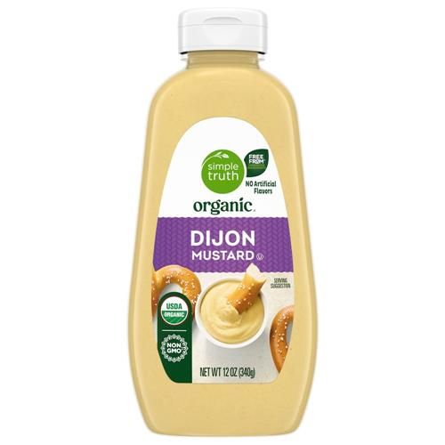 Moutarde de Dijon biologique Simple Truth 12 oz