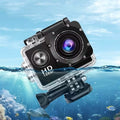 Caméra d'action Ultra HD 1080P – Grand angle 140°, objectif Fisheye, écran LCD