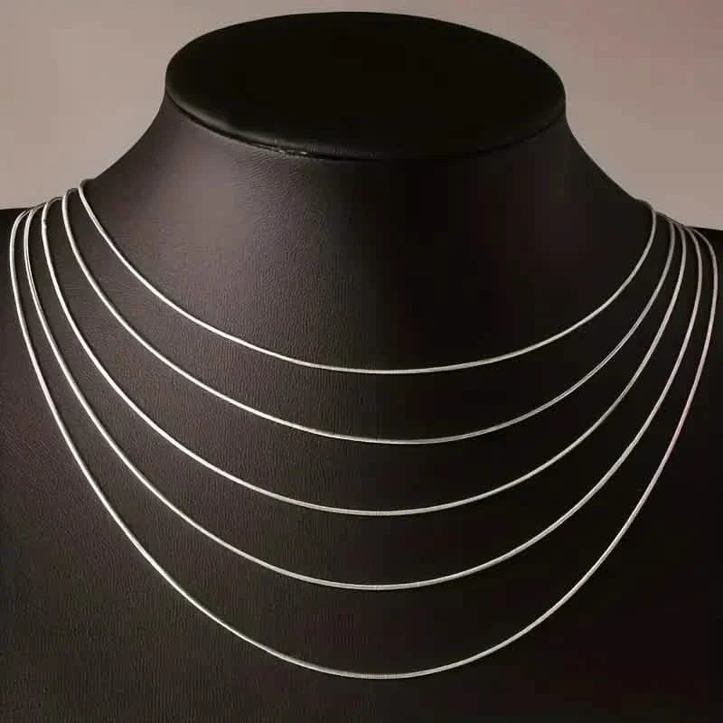 Chaîne serpent unisexe