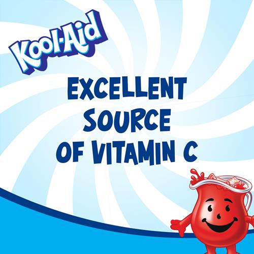 Boisson gazeuse Kool-Aid Jammers Punch Tropical Zéro Sucre, édulcorée artificiellement, boîte de 10 unités, sachets de 177 ml