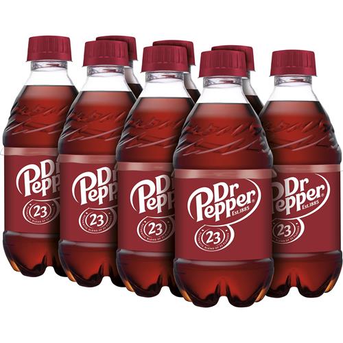 Dr Pepper - Mini-bouteilles, 355 ml, paquet de 8