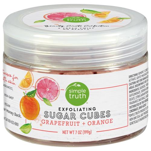 Simple Truth Beauty Crate Gommage exfoliant au sucre Pamplemousse & Orange 7 oz