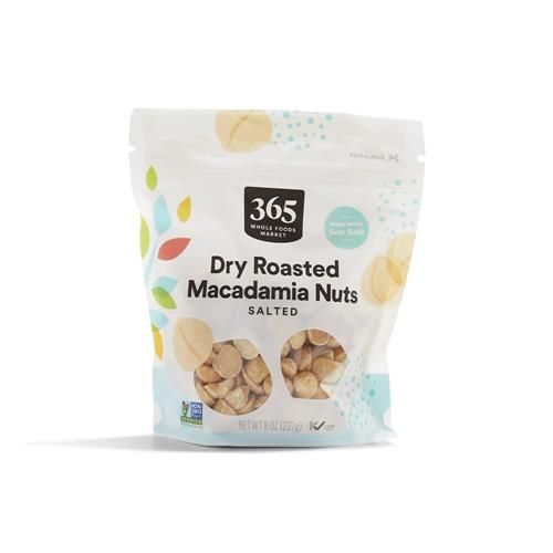 Whole Foods Market, Noix de macadamia grillées et salées, 227 g
