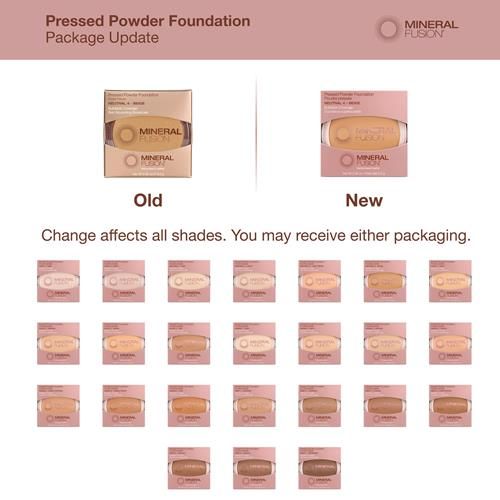 Fard à Joues Minéral en Poudre Compacte Mineral Fusion, Teinte Chaude 4, 0,32 once