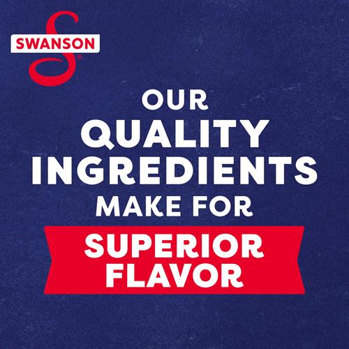 Bouillon de poulet 100 % naturel Swanson, canette de 411 g (lot de 4)