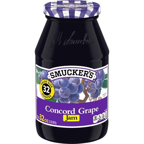 Confiture de raisins Concord Smuckers, 907 g