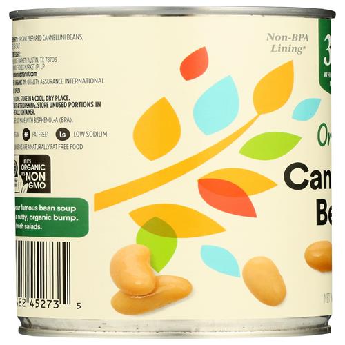 Haricots Cannellini Biologiques Whole Foods Market, 439 g