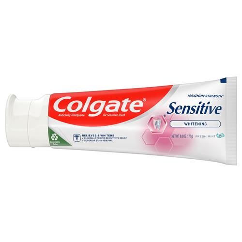 Colgate Dentifrice Maximum Soulagement Sensibilité et Blancheur, 170 g