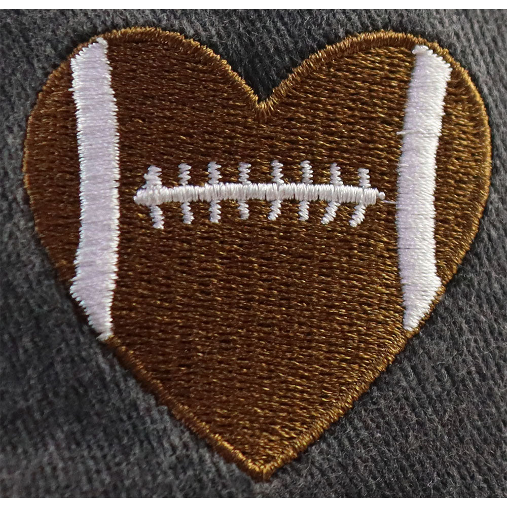 Casquette de baseball Football Heart — Cadeaux pour femmes et hommes