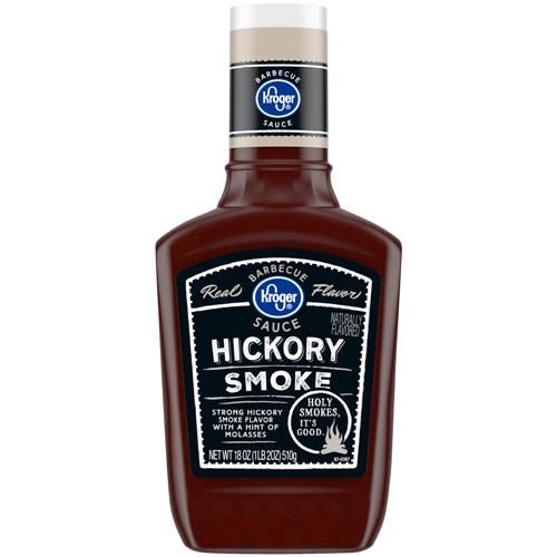 Sauce BBQ Kroger Saveur fumée de noix de pécan 510 g