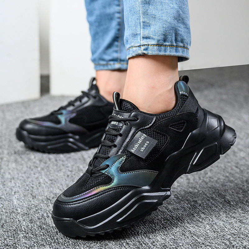 Chaussures de travail anti-perforation légères et respirantes – Baskets de sécurité pour femmes