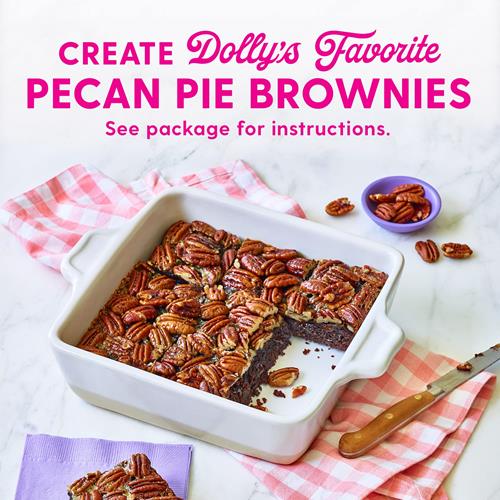 Mélange pour brownies double chocolat divins Dolly Parton de Duncan Hines, 499 g