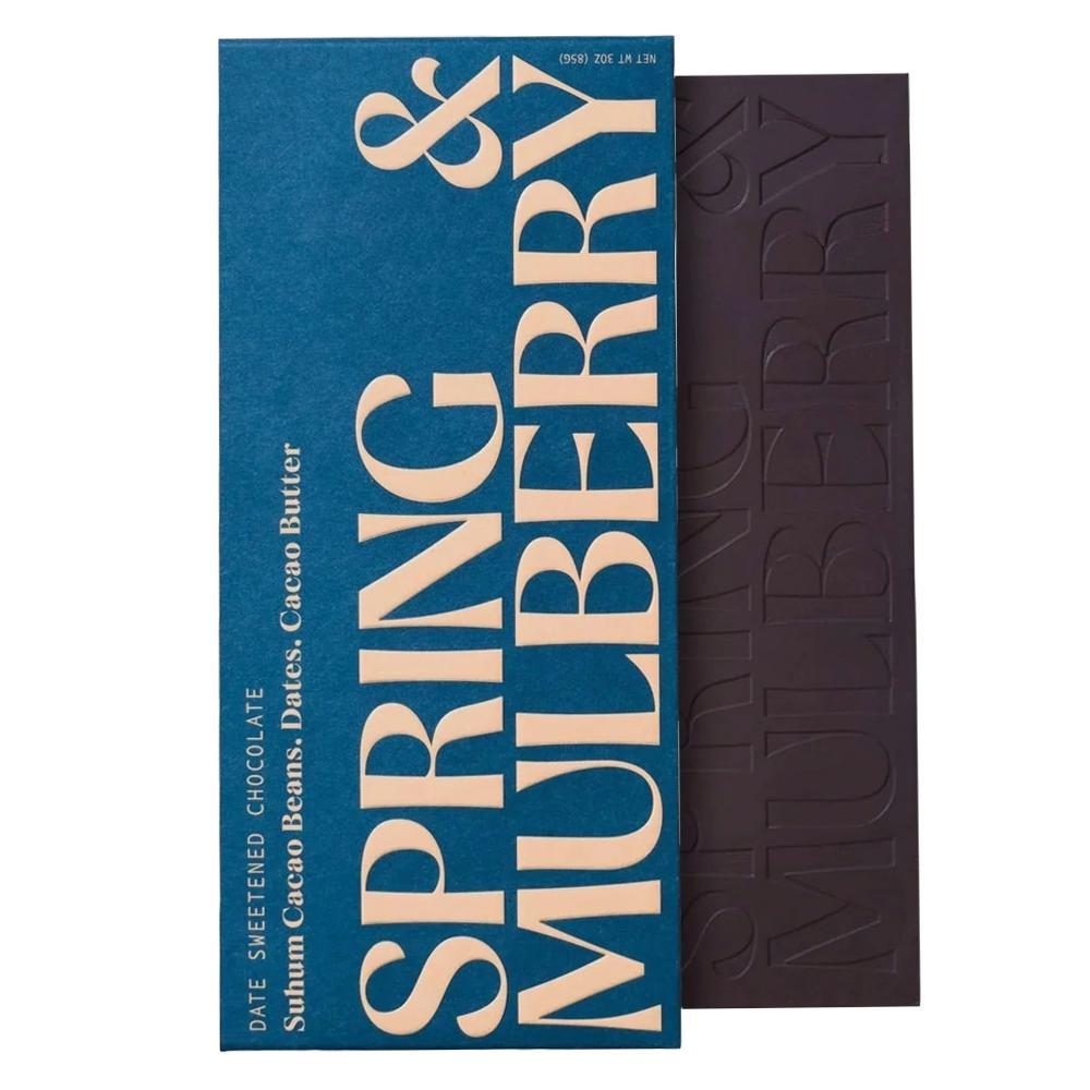 Spring & Mulberry - Chocolat Noir Édulcoré à la Datte « Pure Date » (22G)