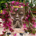 Pots de fleurs visages - Jardinières tête uniques