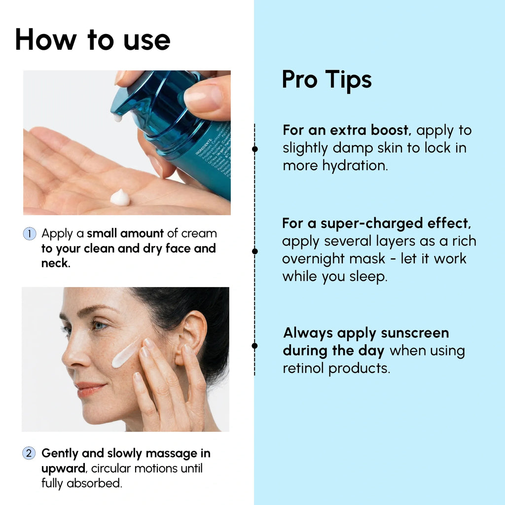 Crème Visage au Collagène Hydratation Intense