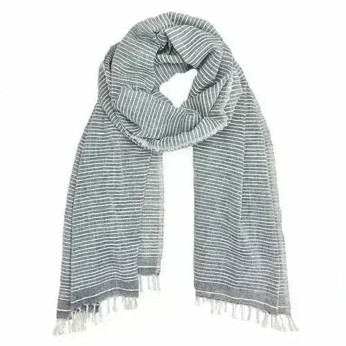 Écharpe en tissu éthiopien à rayures