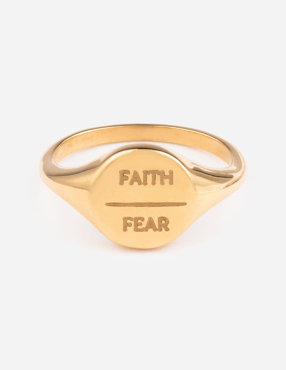 Bague Foi contre peur