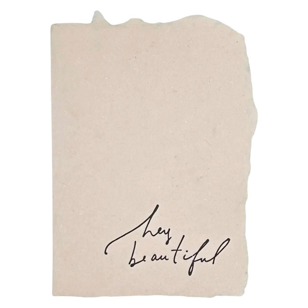 Farmette - Carte de vœux « Hey Beautiful » (1 unité)