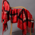Mode Automne Hiver Chaud de Haute Qualité Long Hijab Cachemire Foulards Motifs à Pois Pompons Élégant Épais Châle Enveloppant Dames Léger Écharpe Douce Laine Cachemire Écharpe pour Femmes