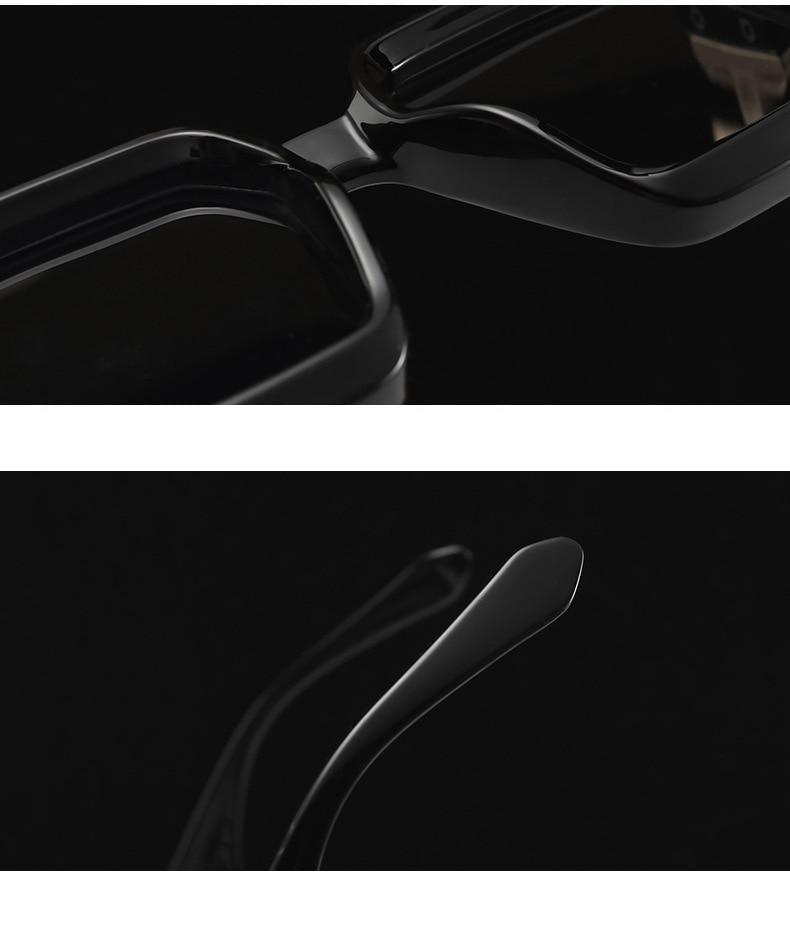 Lunettes de soleil de créateur noires à la mode pour hommes et femmes, forme carrée, lunettes de conduite, style luxe classique, lunettes de soleil pour hommes et femmes, lunettes de soleil anti-lumière bleue pour l'été