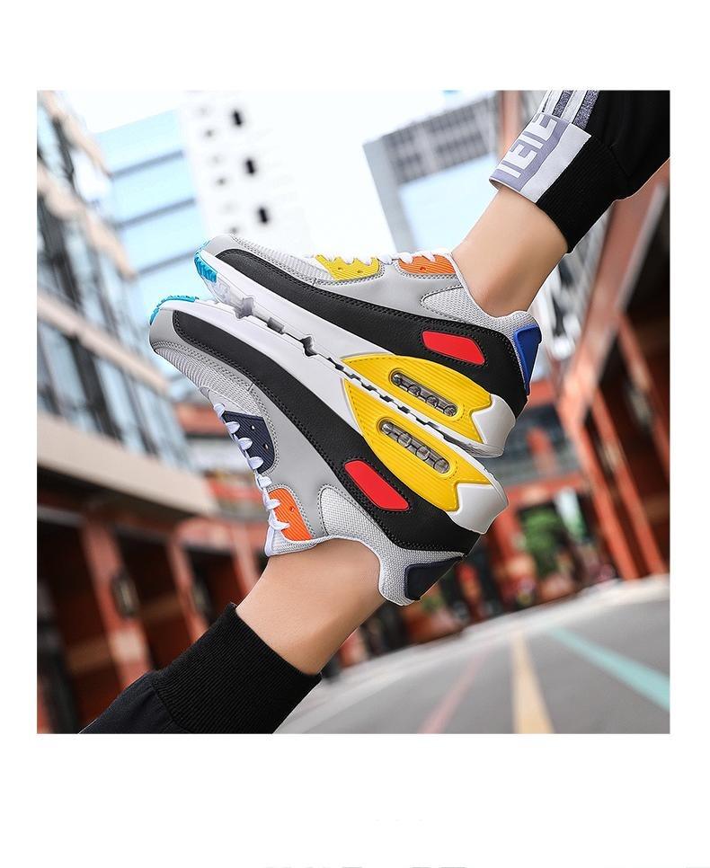 Chaussures de course de couple de mode Chaussures de jogging de sport Baskets de sport de plein air Baskets à lacets Unisexe Chaussures de sport athlétiques pour femmes Baskets de fitness de tennis de jogging de sport de mode