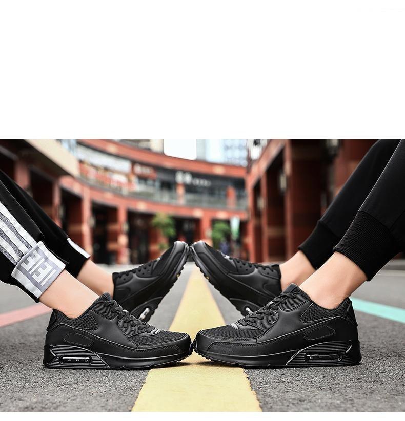 Chaussures de course de couple de mode Chaussures de jogging de sport Baskets de sport de plein air Baskets à lacets Unisexe Chaussures de sport athlétiques pour femmes Baskets de fitness de tennis de jogging de sport de mode