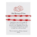 Bracelet fait main en ficelle rouge à 7 nœuds pour la protection, amulette porte-bonheur, bracelet d'amitié tressé, bracelet de protection porte-bonheur, amulette de protection, cadeau pour femmes, hommes et garçons