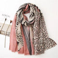 Écharpe Léopard Mode Femme Haute Qualité Automne Hiver Wrap Foulard Élégant Décontracté Pour Femme Écharpe Femme Chic Écharpe Tendance