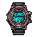 Montres lumineuses pour enfants à la mode pour garçons, étanches, à bracelet en silicone, montres de sport à LED numériques, montres de sport pour enfants, montres numériques multifonctions étanches pour garçons