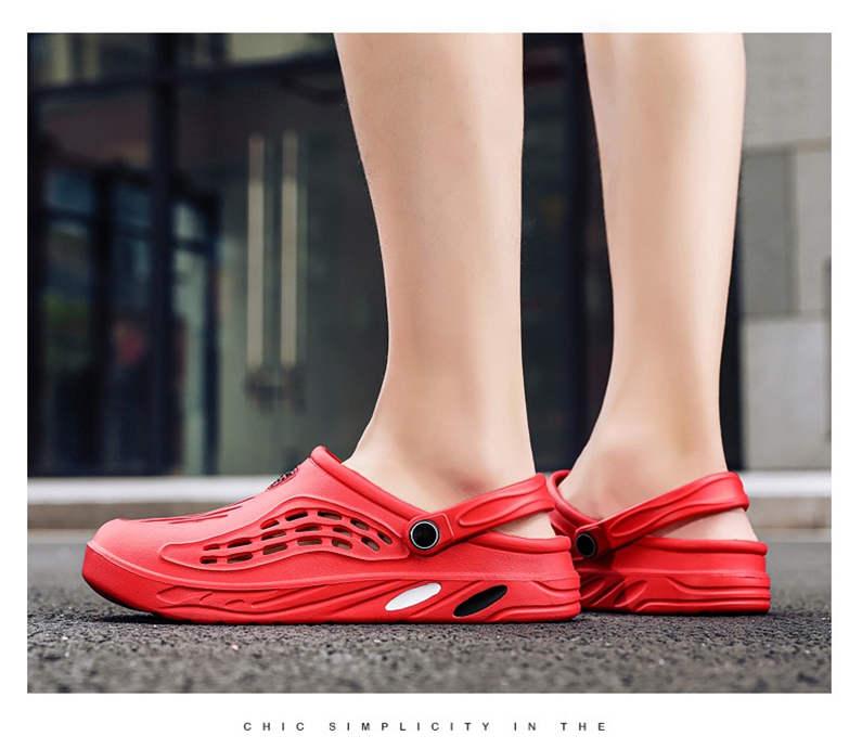 Sandales de mode pour hommes pour la maison Plateforme Tongs Sandales Chaussures d'été pour hommes Sabots de mode d'extérieur Chaussures d'eau antidérapantes avec sangle Sandales de sport légères à séchage rapide Sabots pour adultes