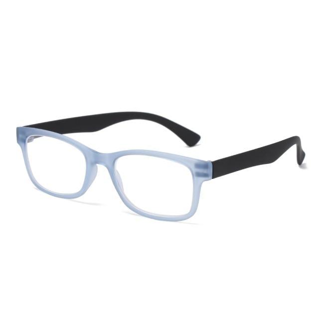 Lunettes de Lecture Homme Femme Mode, Rectangulaires, Charnières à Ressort, Anti-Éblouissement, Légères, Sans Vis, Conception Détachable, Lunettes de Vue, Hypermétropie, Presbytie, Soin de la Vue