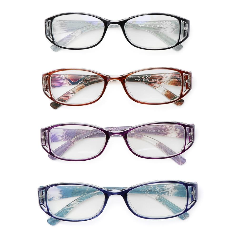 Lunettes de Lecture Homme Femme Mode, Rectangulaires, Charnières à Ressort, Anti-Éblouissement, Légères, Sans Vis, Conception Détachable, Lunettes de Vue, Hypermétropie, Presbytie, Soin de la Vue