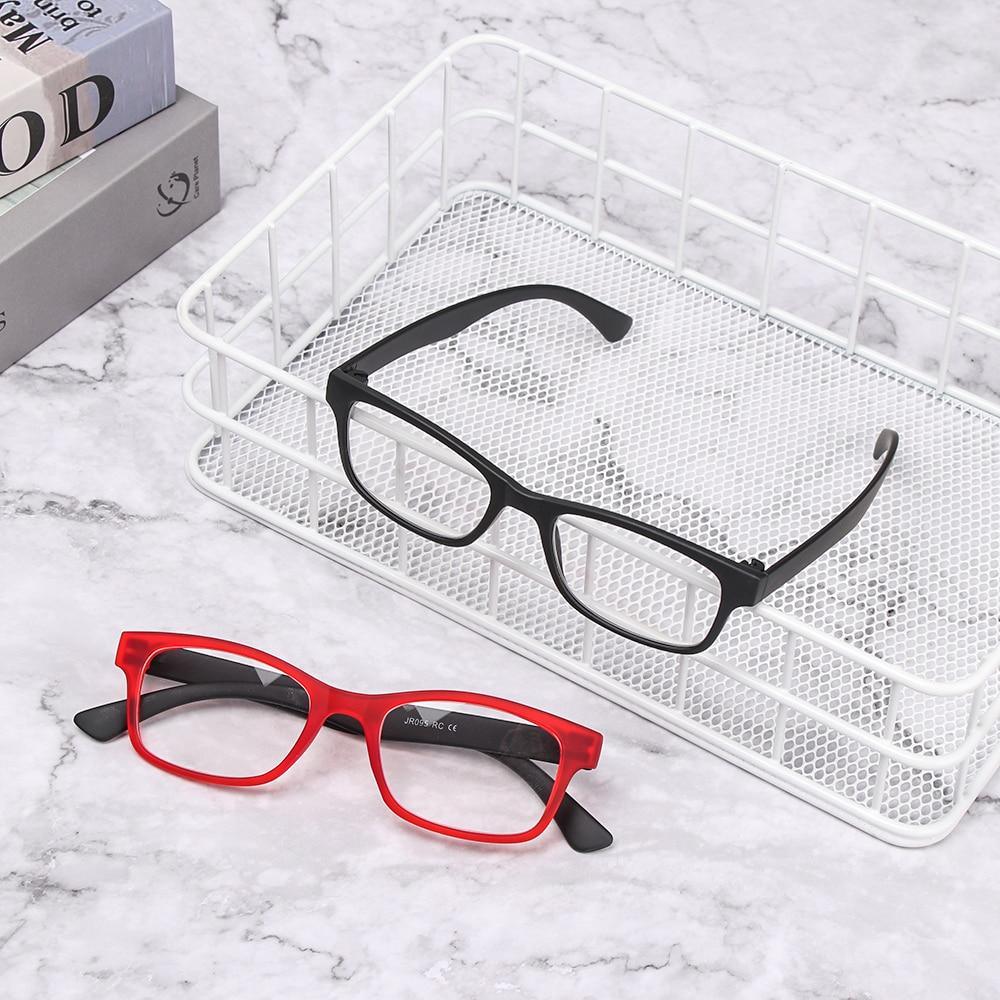 Lunettes de Lecture Homme Femme Mode, Rectangulaires, Charnières à Ressort, Anti-Éblouissement, Légères, Sans Vis, Conception Détachable, Lunettes de Vue, Hypermétropie, Presbytie, Soin de la Vue