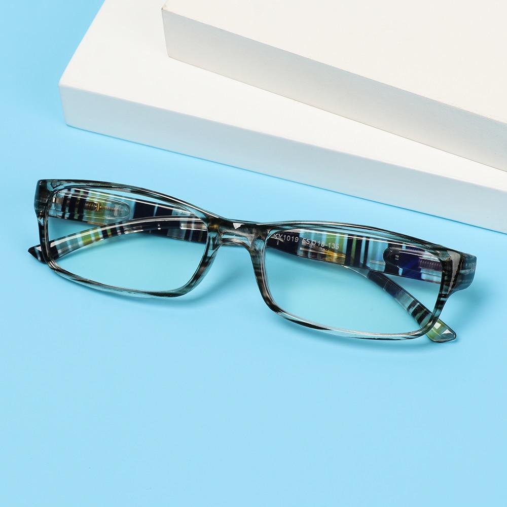 Lunettes de lecture imprimées mode Femmes Hommes Lunettes anti-lumière bleue Lunettes d'ordinateur Protection des yeux pour hommes et femmes Portable haute définition Lentille Loupe rétro Dioptrie +1.0~+4.0