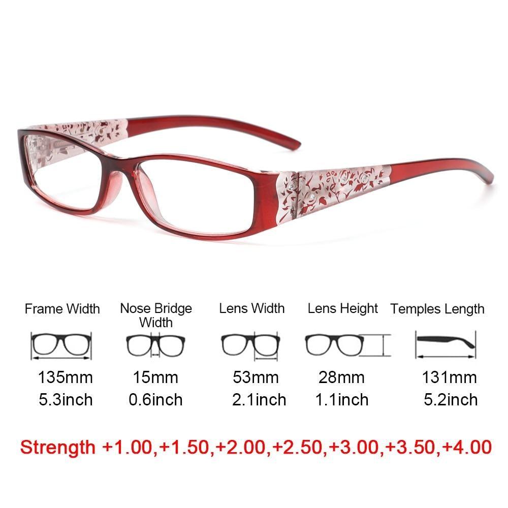 Lunettes de lecture imprimées mode Femmes Hommes Lunettes anti-lumière bleue Lunettes d'ordinateur Protection des yeux pour hommes et femmes Portable haute définition Lentille Loupe rétro Dioptrie +1.0~+4.0