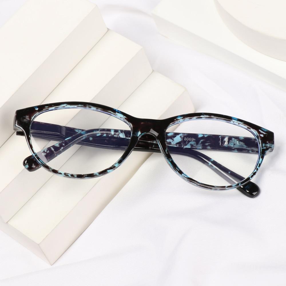 Lunettes de Lecture Tendance Homme Femme Haute Définition Transparentes Protection Anti Lumière Bleue Lunettes Optiques Transparentes Avec Dioptrie +1.0~+4.0
