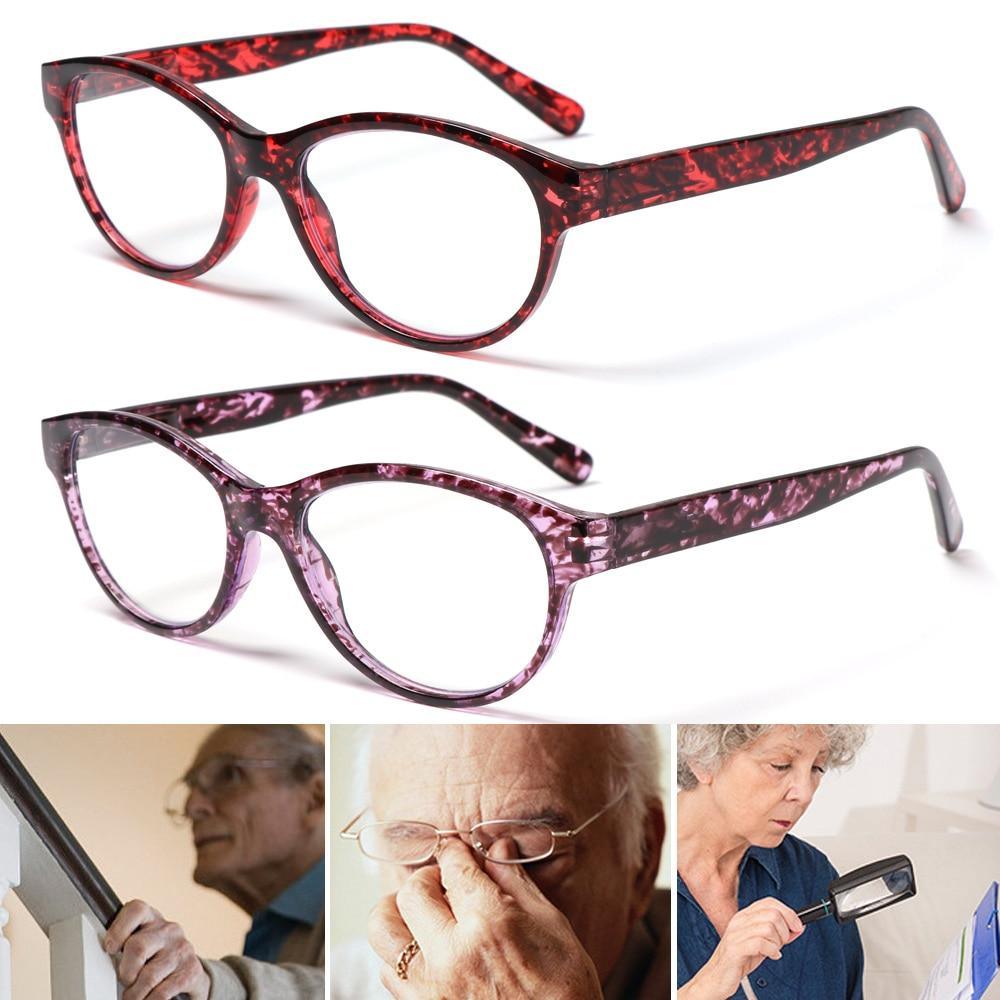 Lunettes de Lecture Tendance Homme Femme Haute Définition Transparentes Protection Anti Lumière Bleue Lunettes Optiques Transparentes Avec Dioptrie +1.0~+4.0