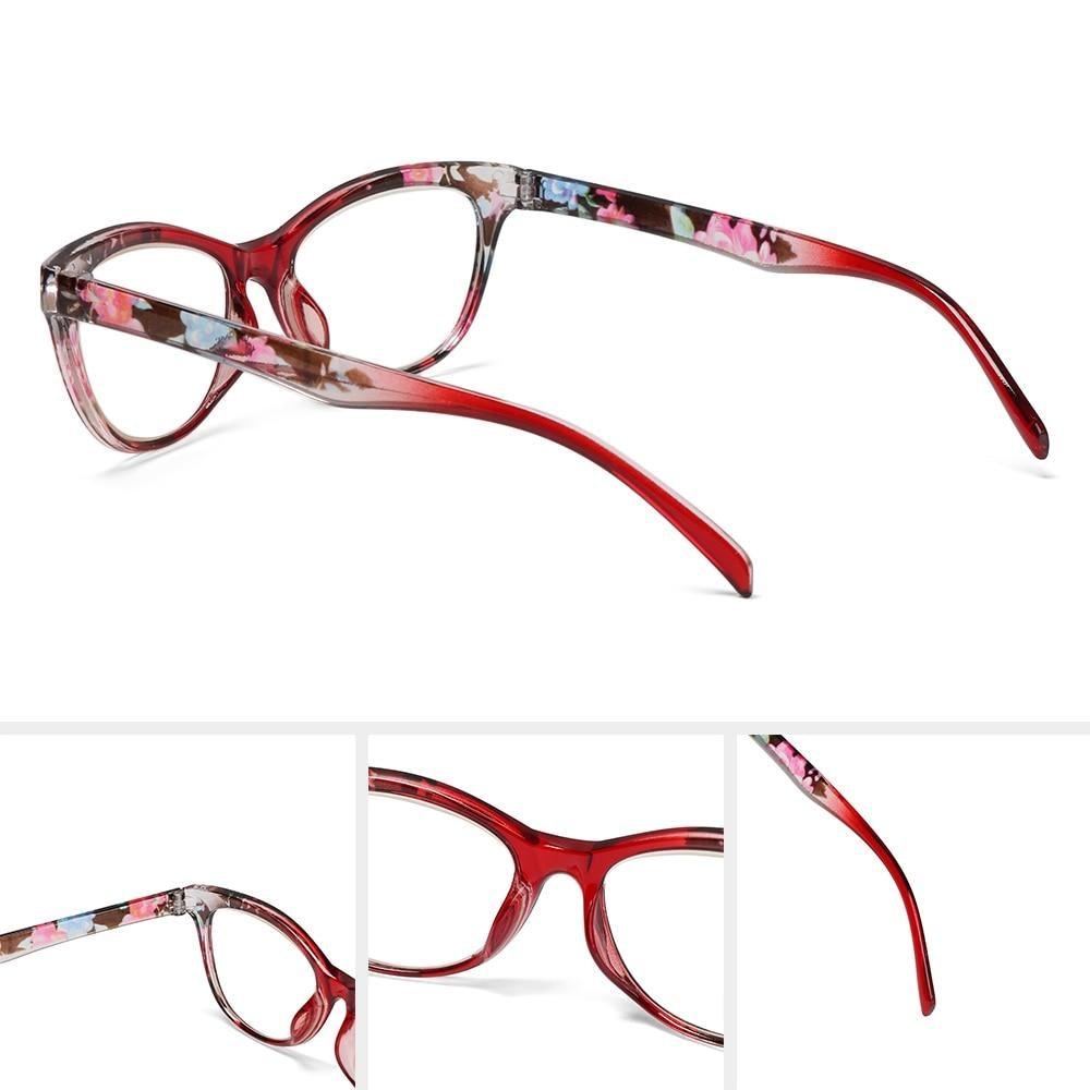 Lunettes de Lecture Tendance Homme Femme Haute Définition Transparentes Protection Anti Lumière Bleue Lunettes Optiques Transparentes Avec Dioptrie +1.0~+4.0