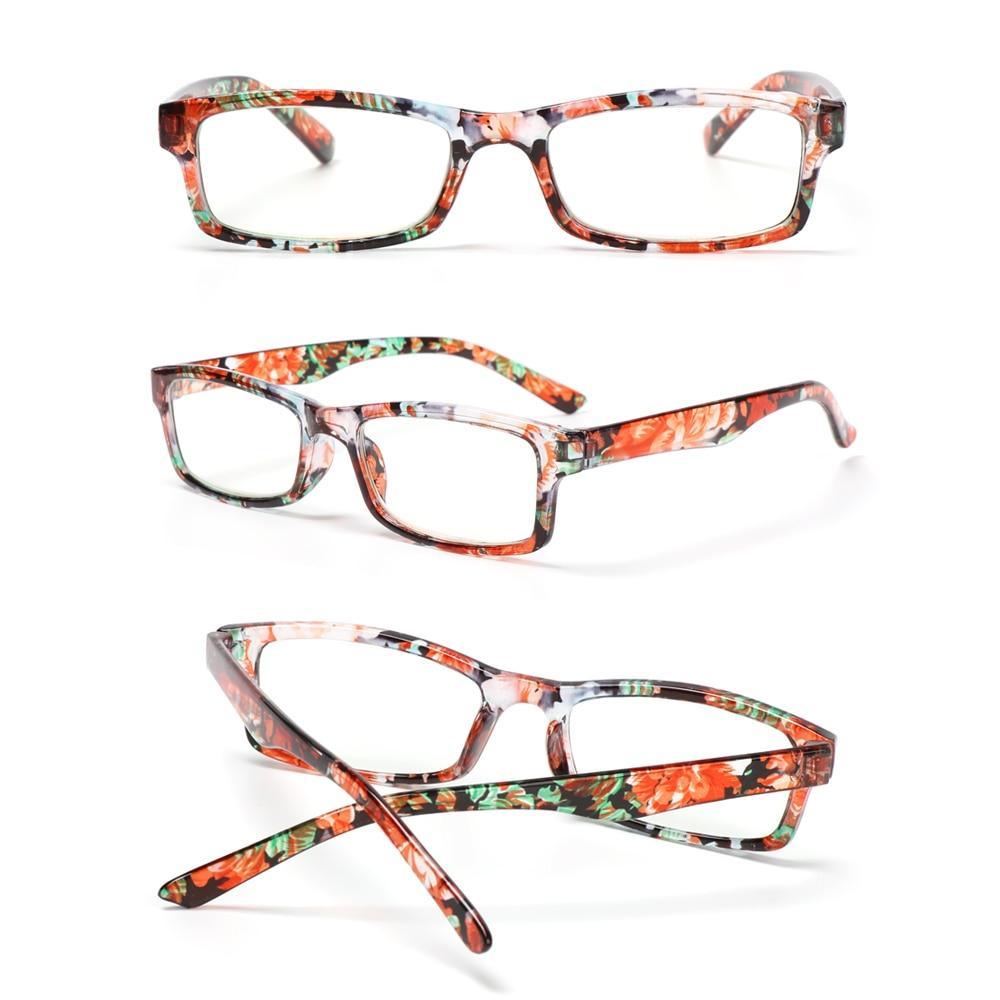 Lunettes de Lecture Tendance Homme Femme Haute Définition Transparentes Protection Anti Lumière Bleue Lunettes Optiques Transparentes Avec Dioptrie +1.0~+4.0