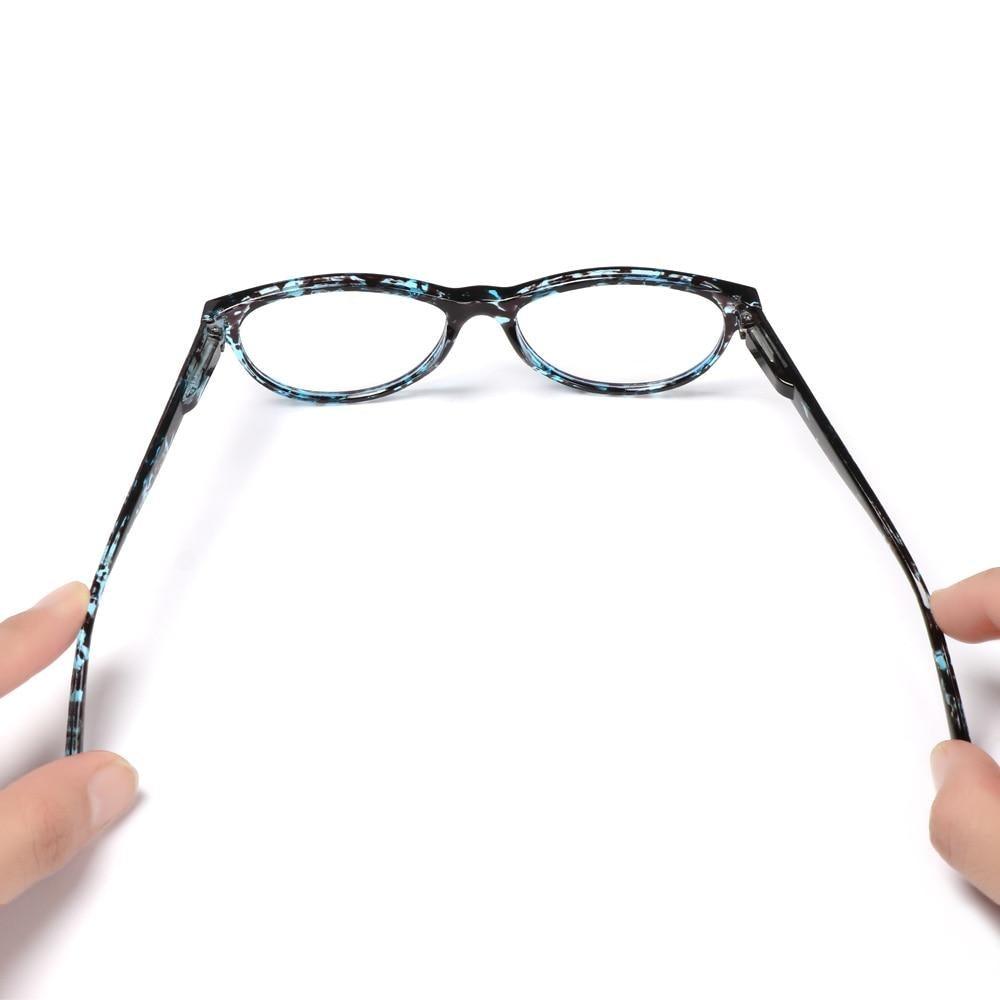 Lunettes de Lecture Tendance Homme Femme Haute Définition Transparentes Protection Anti Lumière Bleue Lunettes Optiques Transparentes Avec Dioptrie +1.0~+4.0