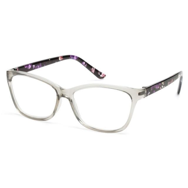 Lunettes de Lecture Tendance Homme Femme Haute Définition Transparentes Protection Anti Lumière Bleue Lunettes Optiques Transparentes Avec Dioptrie +1.0~+4.0