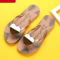 Tongs d'été pour femmes - Chaussons pour femmes - Sandales plates légères et souples pour femmes - Antidérapantes - Pour la plage, la piscine, la salle de bain