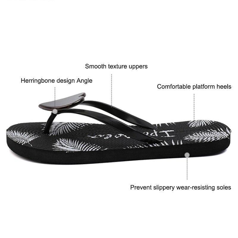 Tongs d'été pour femmes - Chaussons pour femmes - Sandales plates légères et souples pour femmes - Antidérapantes - Pour la plage, la piscine, la salle de bain