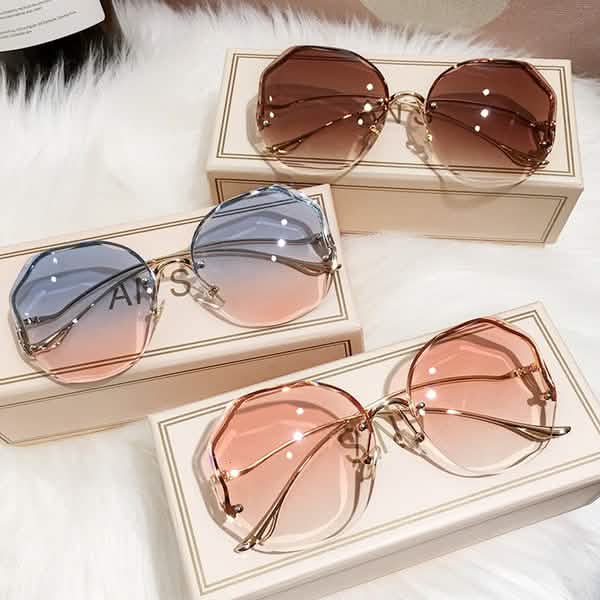 Lot de 3 : Lunettes de soleil dégradées tendance