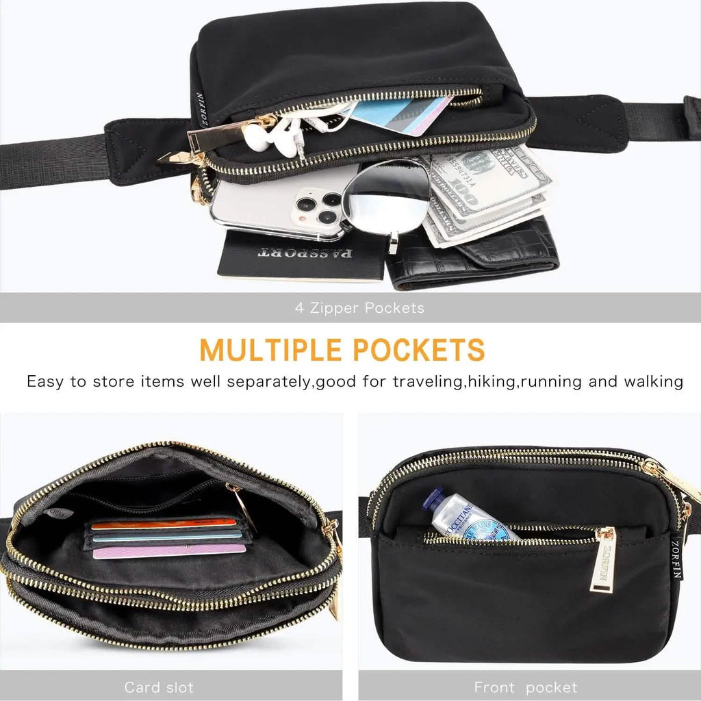 Sac banane de mode avec ceinture réglable