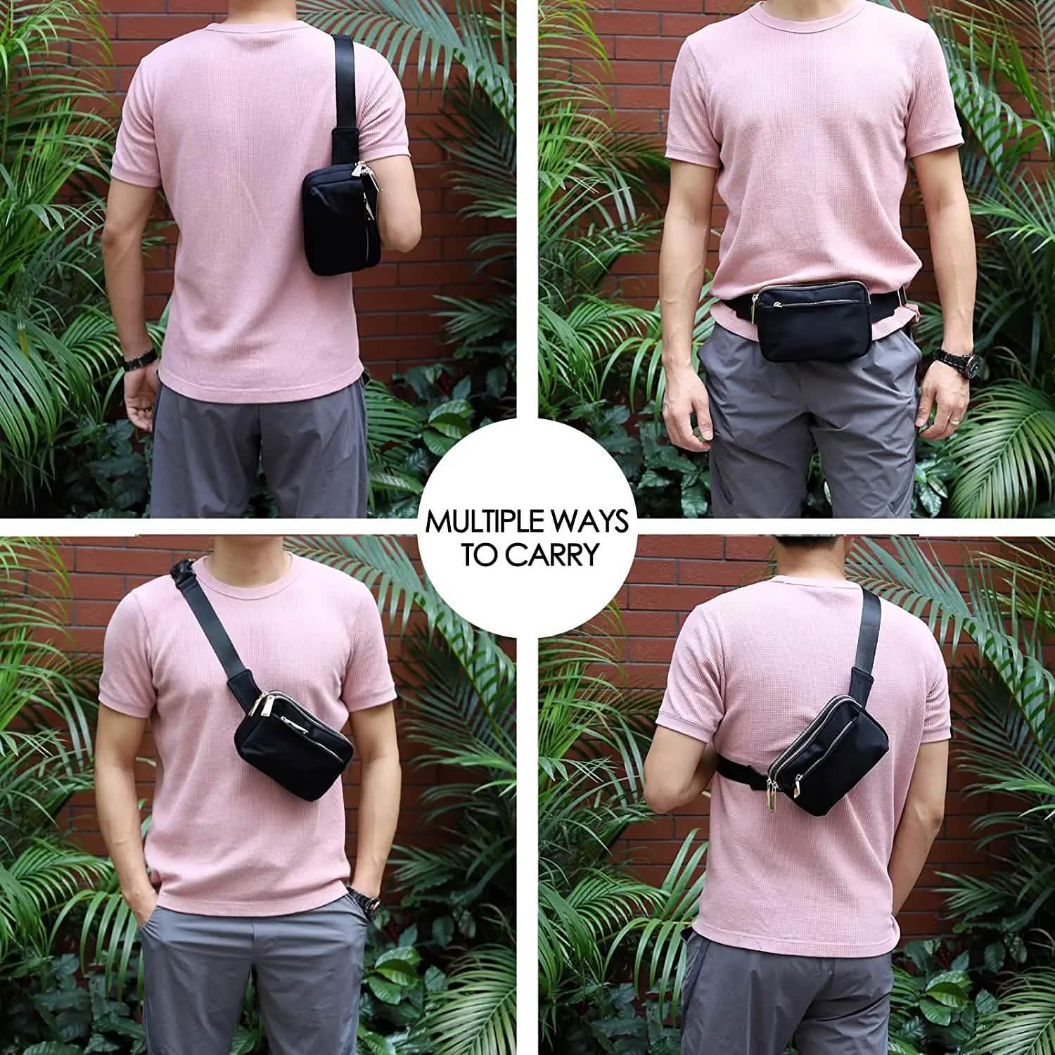 Sac banane de mode avec ceinture réglable