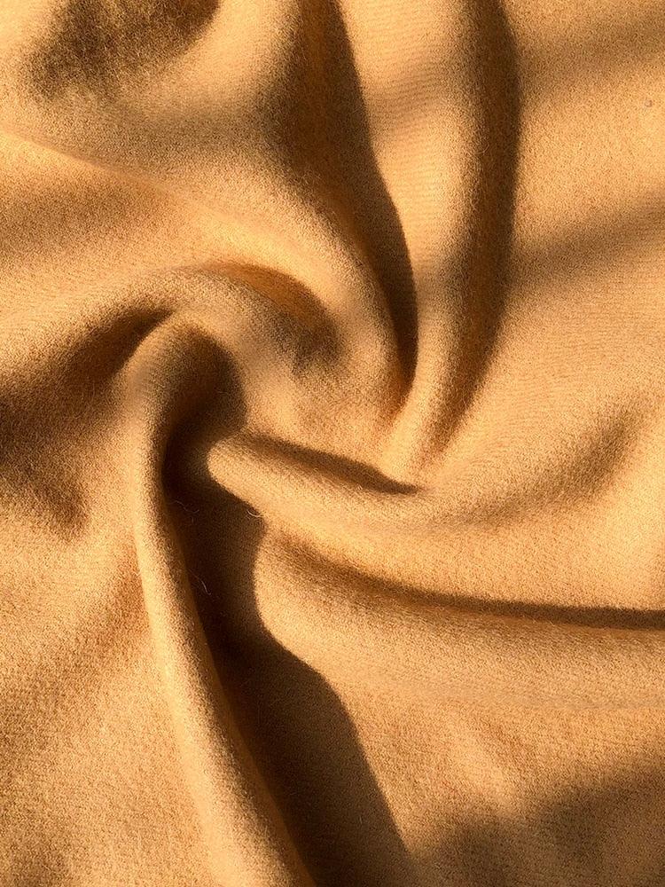 Écharpe D'Hiver En Laine Douce Épaisse Cachemire Léger Élégante Écharpes En Cachemire Escharpe Foulards Châles Légers Hijabs Châles Écharpes Chaudes Pour Femmes