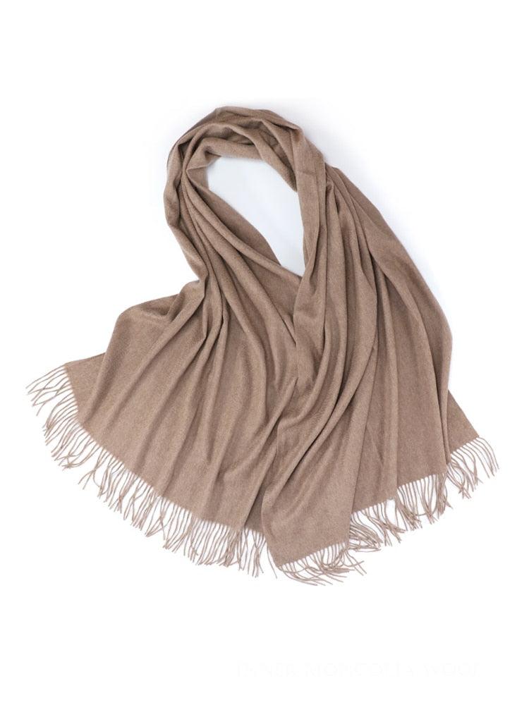 Écharpe D'Hiver En Laine Douce Épaisse Cachemire Léger Élégante Écharpes En Cachemire Escharpe Foulards Châles Légers Hijabs Châles Écharpes Chaudes Pour Femmes
